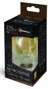Bec LED Cald E-27 230V 2W Edison 14077 - Img 2