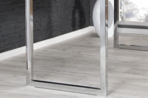 BIROU MODERN 160X60, WHITE DESK, DIN MDF LUCIOS, COD 21142 - Img 6