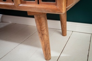 BUFET 100CM, MARRAKECH, DIN LEMN MANGO, COD 40301, ASPECT BOHO - Img 4
