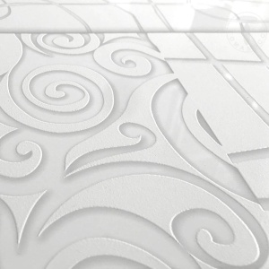 BUFET 130CM, EDDY GRAPHIC, COD 5067, STIL MODERN, REALIZATA PANOURI LAMINATE,USI SEMIGRAFIATE - Img 4