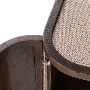 BUFET DINING WILLOX, REALIZAT DIN METAL, LEMN DE STEJAR, MDF SI IN, CULOARE BEJ, DESIGN DEOSEBIT, RICHMOND INTERIORS - Img 14