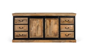 BUFET LIVING, ARTIM 1907, DIN LEMN SI METAL, DESIGN INDUSTRIAL, ARTIM GROUP SELECTION