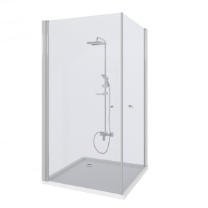 CABINA DE DUS EASY SPACE N2 90X90CM DIN STICLA SECURIZATA CALITATE SUPERIOARA - Img 3