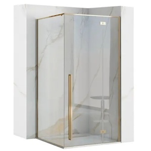 CABINA DE DUS FARGO 100X80, AURIE, CU CADITA SAVOY NEAGRA, CALITATE SUPERIOARA