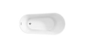 CADA FREESTANDING CORI, 170 CM, ALB, DIN ACRIL, CALITATE SUPERIOARA - Img 6