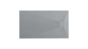 CADITA DE DUS REA MAGNUM, 120x90 CM, GRI, DIN COMPOZIT, CALITATE SUPERIOARA