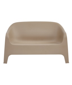 CANAPEA DIN PLASTIC PENTRU TERASA DUNA 33 , CULOARE BEJ, PENTRU UZ COMERCIAL, ARTIM GROUP SELECTION