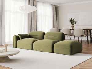 CANAPEA ELEGANTA 3 LOCURI, SYDNEY, DIVERSE CULORI, DREAPTA, MATERIAL CATIFEA, ARTIM GROUP SELECTION