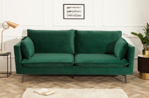 CANAPEA FAMOUS 210CM, DIN CATIFEA VERDE, COD 40086, DESIGN MODERN