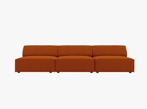 CANAPEA JODIE, 3 LOCURI, 240 CM, DIVERSE CULORI SI MATERIALE, DESIGN DEOSEBIT - Img 12