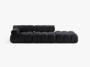 CANAPEA MODULARA BELLIS, DREAPTA, 3 LOCURI, 282 CM, TAPITERIE BOUCLE, DIVERSE CULORI, DESIGN DEOSEBIT - Img 3
