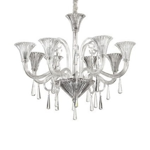 CANDELABRU DESIGN MODERN SANTA SP8 TRANSPARENT