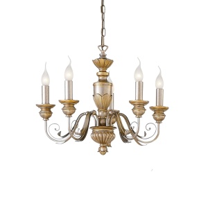 CANDELABRU FIRENZE SP5, AURIU, DIN METAL, STIL MODERN