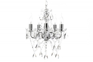 CANDELABRU KARAT S 7229, CU 5 BRATE CROM, DESIGN CLASIC - Img 6