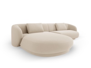COLTAR ELEGANT 4 LOCURI, CAMDEN, BEIGE, STANGA, MATERIAL CATIFEA, ARTIM GROUP SELECTION - Img 3