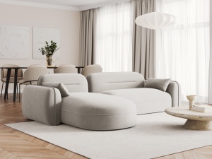 COLTAR ELEGANT 4 LOCURI, SYDNEY, BEIGE DESCHIS, STANGA, MATERIAL CATIFEA, ARTIM GROUP SELECTION