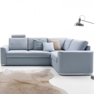 COLTAR EXTENSIBIL ALBASTRU/GRI ASTON DESIGN MODERN PK - Img 1