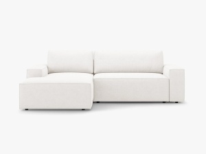 COLTAR EXTENSIBIL JODIE, STANGA, 3 LOCURI, 246 CM, DIVERSE CULORI SI MATERIALE, DESIGN DEOSEBIT - Img 11