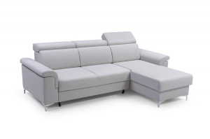 COLTAR EXTENSIBIL VERMONT GRI DESCHIS DIN STOFA DE CALITATE SUPERIOARA - Img 3