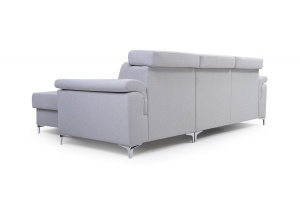 COLTAR EXTENSIBIL VERMONT GRI DESCHIS DIN STOFA DE CALITATE SUPERIOARA - Img 5