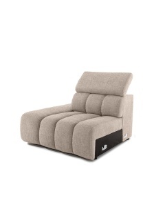 COLTAR MODULAR MARINO BEJ, CONFECTIONAT DIN SPUMA, ARCURI, TEXTIL, STIL MODERN - Img 11