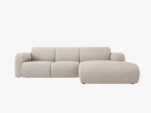 COLTAR MOLINO, DREAPTA, 4 LOCURI, 250 CM, DIVERSE CULORI SI MATERIALE, DESIGN DEOSEBIT - Img 5