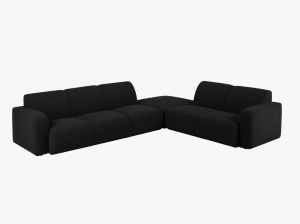COLTAR MOLINO, DREAPTA, 6 LOCURI, 315 CM, DIVERSE CULORI SI MATERIALE, DESIGN DEOSEBIT