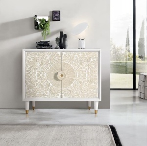 COMODA ELEGANTA, ARTIM 1081, DIN METAL DE MANGO, REALIZATA MANUAL, ARTIM GROUP SELECTION