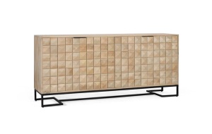 COMODA ELEGANTA, ARTIM 1973, DIN METAL SI LEMN DE MANGO, ARTIM GROUP SELECTION