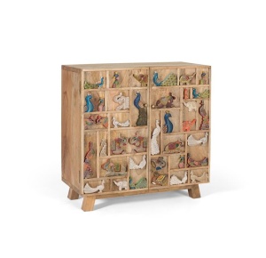 COMODA LIVING, ARTIM 1791, DIN LEMN DE MANGO, PICTAT MANUAL, ARTIM GROUP SELECTION