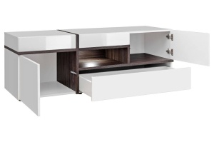 COMODA RTV CROSS, CU ILUMINARE LED, PEW CS RTV, STIL MODERN, ASM - Img 2