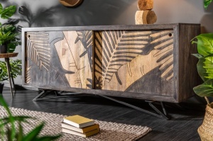 COMODA TROPICAL DIN LEMN MASIV DE MANGO 39228 STIL VINTAGE
