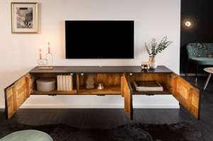 COMODA TV SCORPION 160CM, DIN LEMN MASIV DE MANGO, REALIZAT MANUAL, ARTIM GROUP SELECTION - Img 2