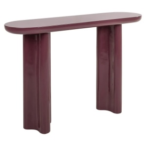 CONSOLA SUNNY BURGUNDY, 825325, CONFECTIONATA DIN MDF SI MATERIALE PLASTICE, STIL MODERN