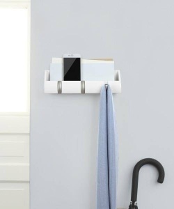CUIER CUBBY MINI, DIN METALSI LEMN, ALB, STIL MODERN B2