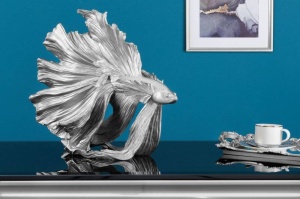 DECORATIUNE, FISH CROWNTAIL 35CM, COD 43172, POLIRASINA, DIVERSE NUANTE