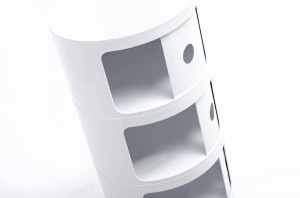 DULAPIOR COMBI 5, ALB, DIN ABS, STIL MODERN B2 - Img 3