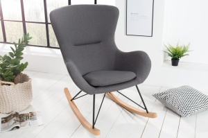 FOTOLIU BALANSOAR NEGRU/NATURAL/GRI INCHIS SCANDINAVIA, COD 38230, DESIGN SCANDINAV