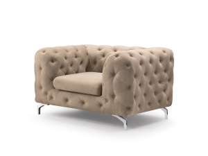 FOTOLIU CHESTERFIELD 117CM, LIVERPOOL, DIN STOFA, DIVERSE NUANTE, DE CALITATE SUPERIOARA