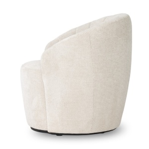 FOTOLIU CONFORTABIL BIANCO, CREM, TAPITERIE DIN TEXTIL, SPUMA, ARCURI SI LEMN, STIL MODERN - Img 3