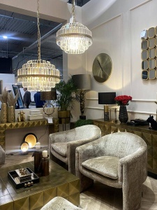 FOTOLIU CONFORTABIL CHARMAINE, MARO, TAPITERIE CHENILLE, STIL MODERN, RICHMOND INTERIORS - Img 2