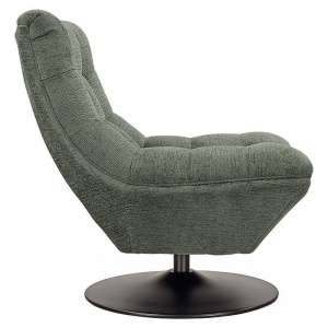 FOTOLIU PIVOTANT SYDNEY, VERDE/NEGRU, TAPITERIE CHENILLE SI PICIOR DIN METAL, STIL MODERN, RICHMOND INTERIORS - Img 2