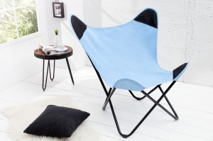 FOTOLIU RELAXARE ALBASTRU BUTTERFLY 37181 - DESIGN VINTAGE