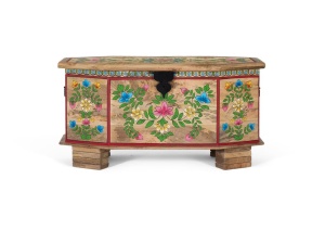 LADA DE DEPOZITARE, ARTIM 1896, DIN LEMN DE MANGO, PICTATA MANUAL, ARTIM GROUP SELECTION