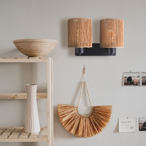 Lampa de perete APP1824-2W NATURE BLACK - Img 4