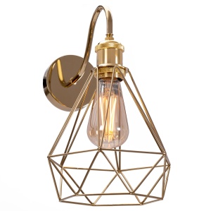 Lampa de perete Loft Auriu 392229 - Img 3