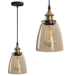 Lampa DE TAVAN SUSPENDABILA din sticla Verto D APP049-1CP
