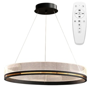 Lampă suspendată APP1192-CP Black Gold