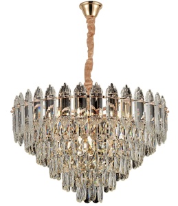 Lampă suspendată Cristal G057-CP 50cm GOLD