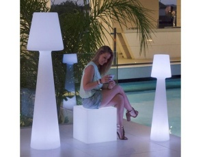 LAMPADAR EXTERIOR ILUMINAT LOLA 110 STIL MODERN B2 - Img 6